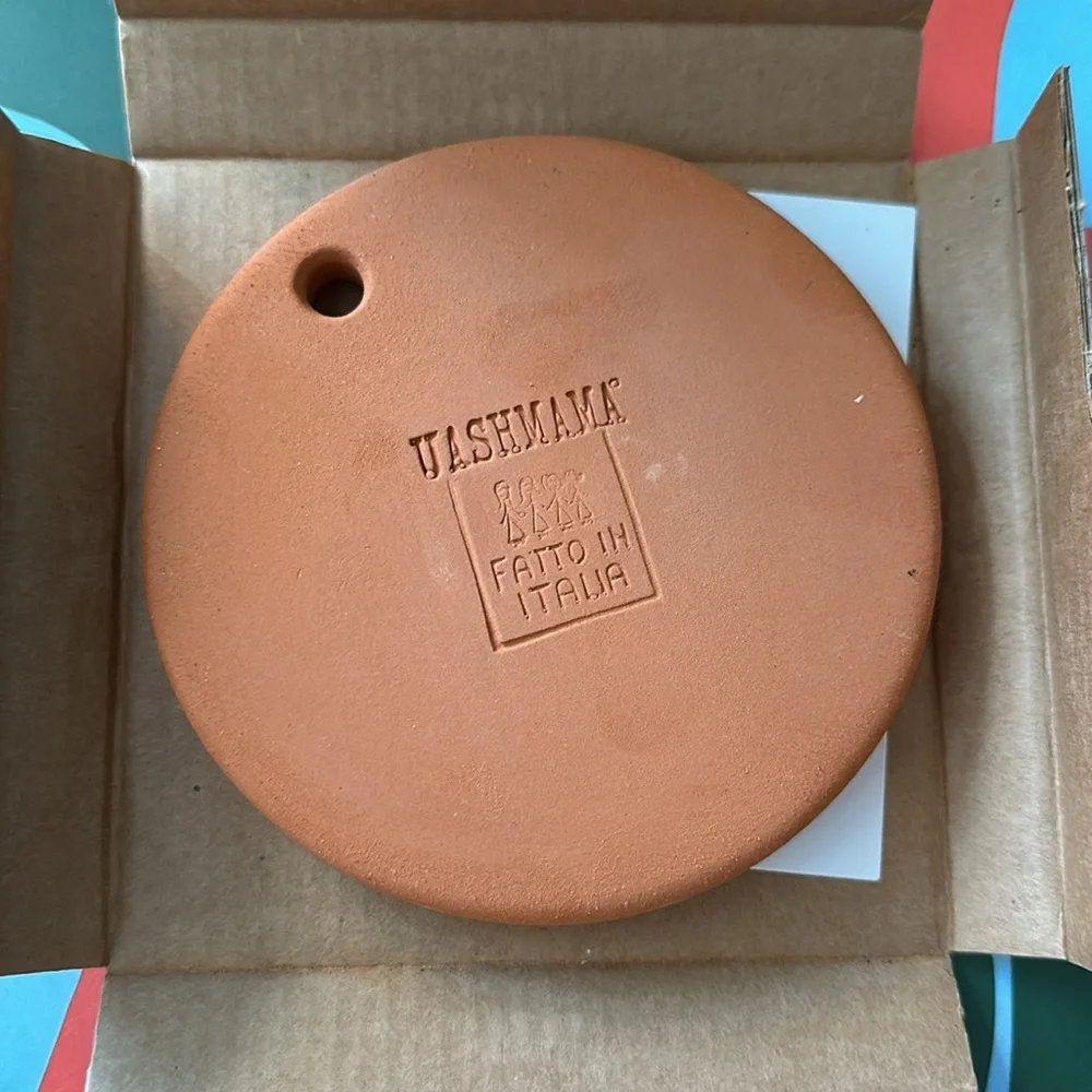 NEW UASHMAMA Scalda Pane Terracotta Bread Warmer